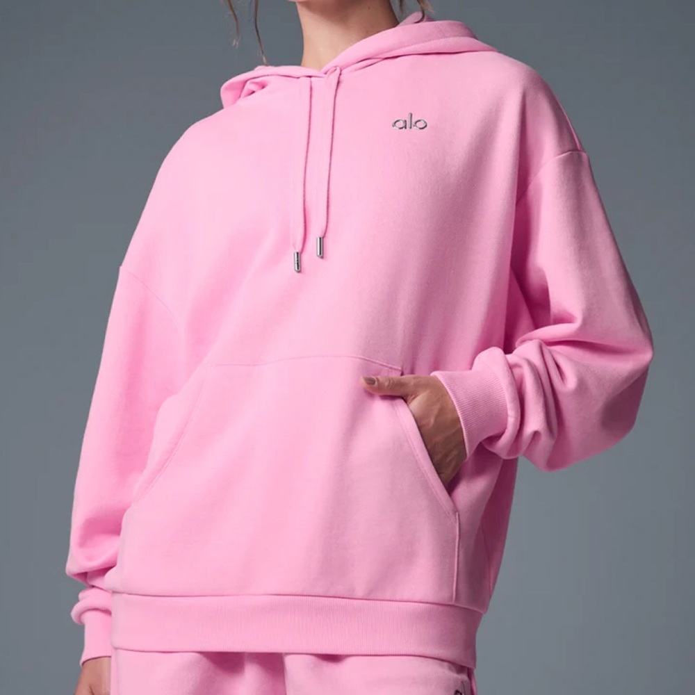 Alo Yoga Accolade Hoodie Sweet Pink S